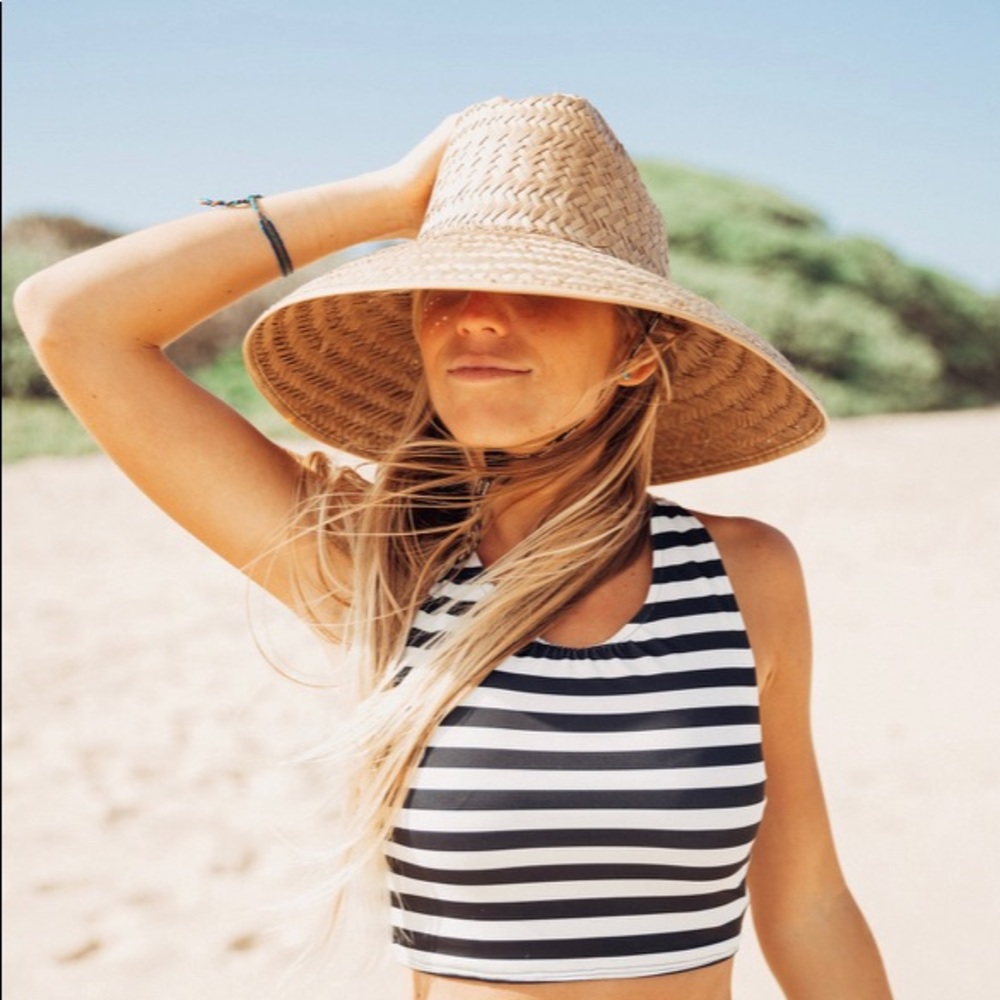 Albion Hang Ten Game Changer Crop Swim Top